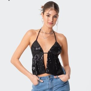 Edikted sparkly top